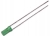 L-424GDT dioda LED 3mm zielona dyfuzyjna cylindryczna