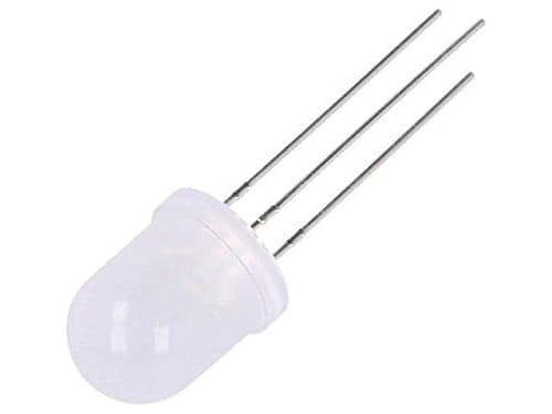 L-819SURKSGW dioda LED 10mm, dwukolorow