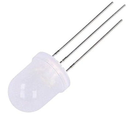 L-799EGW dioda LED 8mm, dwukolorowa