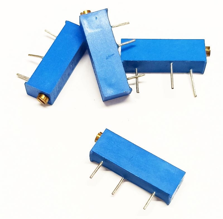 Potencjometr wieloobrotowy montażowy 2K, seria 3006P