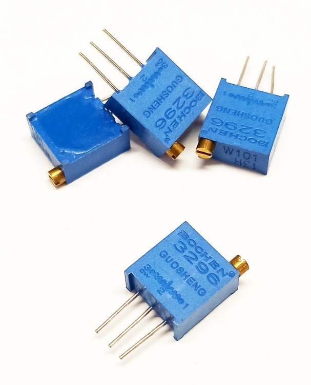 Potencjometr wieloobrotowy montażowy 200K, seria 3296W