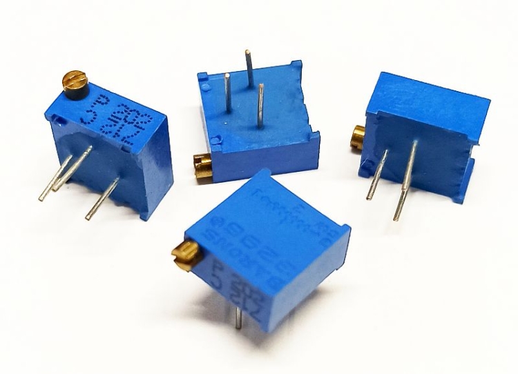 Potencjometr montażowy wieloobrotowy 20K, seria 3266P