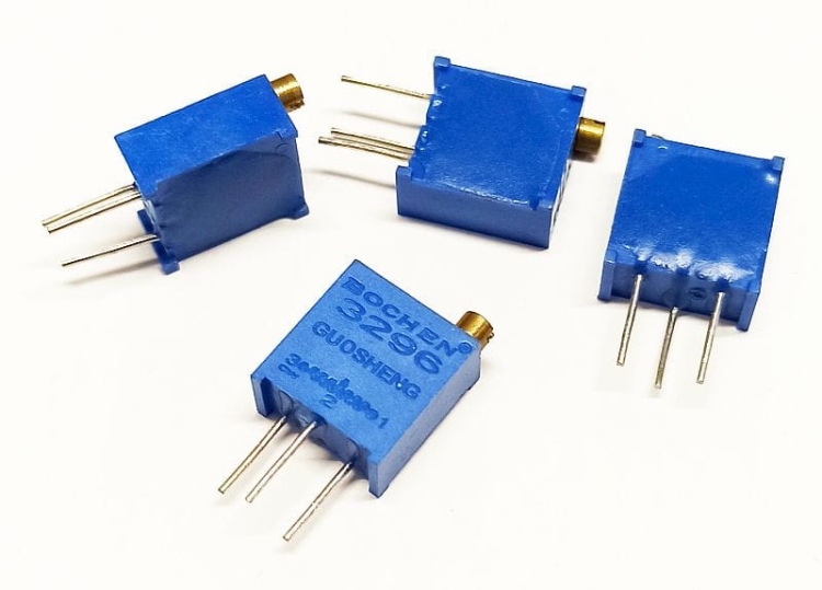 Potencjometr wieloobrotowy montażowy 20K, seria 3296Y