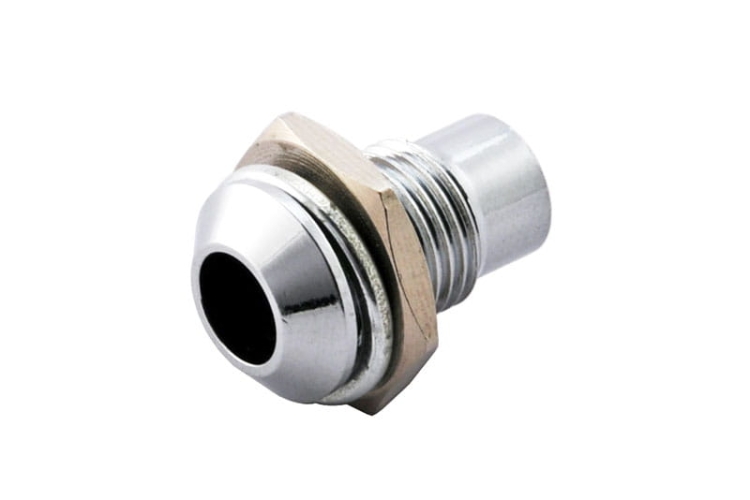 RTM 3010-NI oprawka metalowa chromowana diody LED 3mm; wypukła