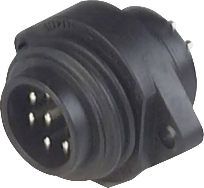 CA6GS wtyk męski przykręcany na panel