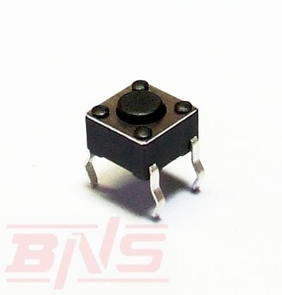 Microswitch TACT, wymiar 6x6mm, wysokość 4,3mm