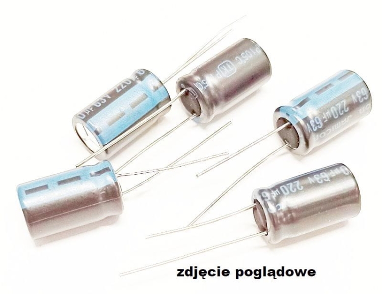 3,3uF / 250V kondensator elektrolityczny