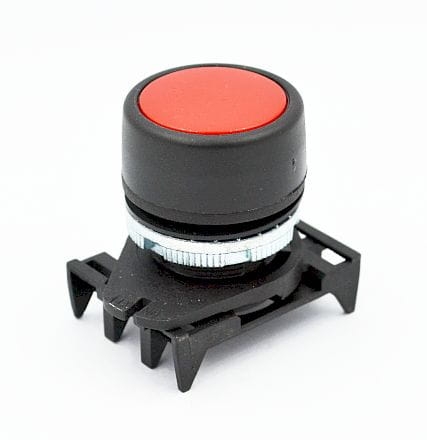 PPPN1 przycisk stabilny niepodświetlany czerwony OFF - ON