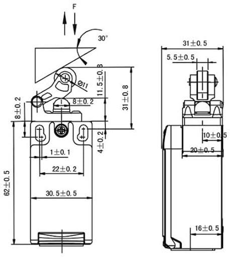 SN4162-SP-B przełącznik krańcowy, wymiary.jpg