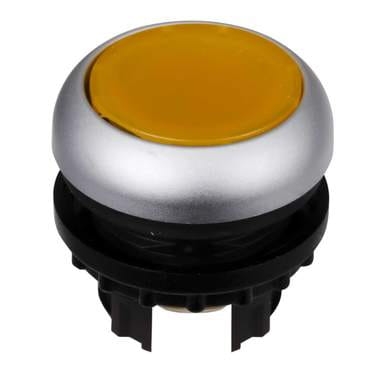 M22-DL-Y przycisk panelowy chwilowy żółty
