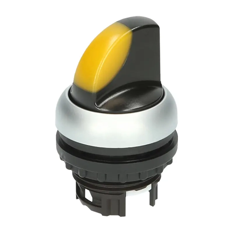 M22-WRLK-Y przełącznik obrotowy podświetlany żółty