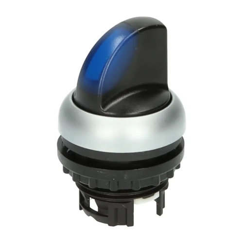 M22-WRLK-B przełącznik obrotowy podświetlany niebieski