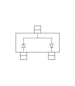 bav99 dioda prostownicza wyprowadzenia