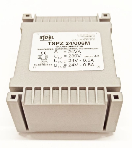 TSPZ 24/006M transformator sieciowy do druku 2 x 24V