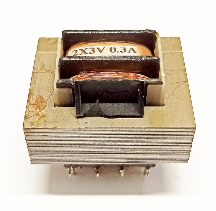 TS 6VA transformator sieciowy do druku 2x3V