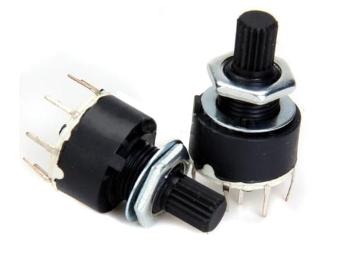 Przełącznik obrotowy 2 pozycje , 2 obwody