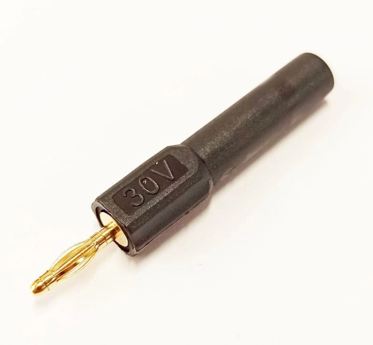 26.452.2 adapter bananowy czarny