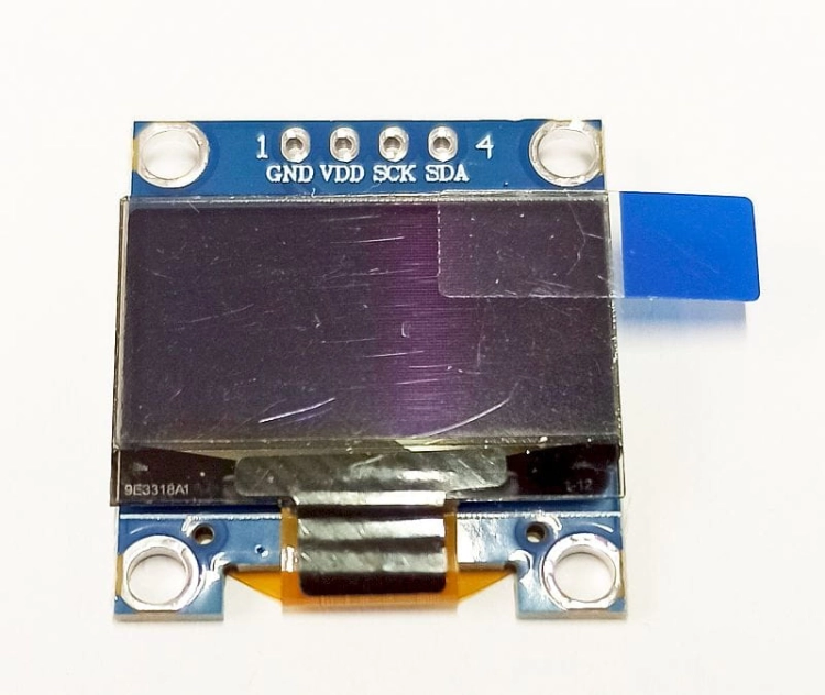 wyświetlacz OLED I2C 128x64 niebieski