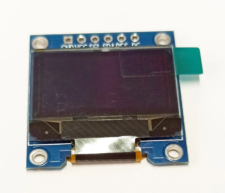 wyświetlacz OLED 128x64, interfejs SPI, niebieski