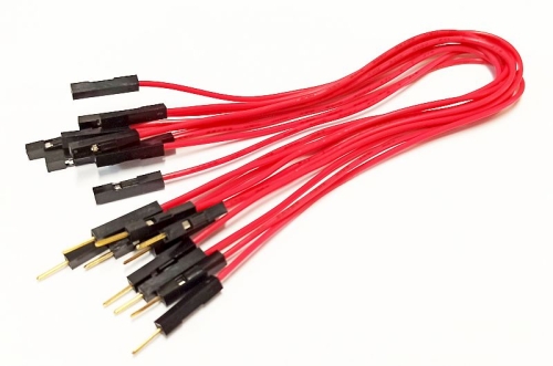 Zestaw 10szt kabli połączeniowych męsko-żeńskich