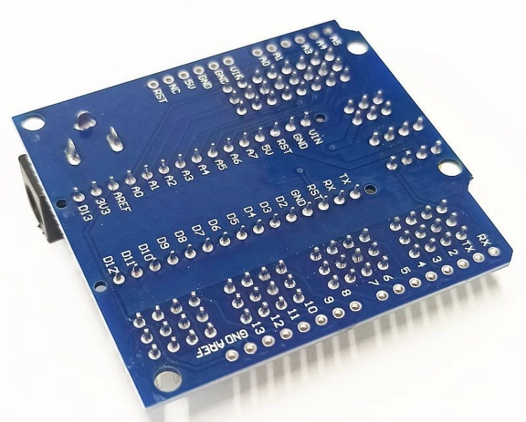 Shield I/O NANO 3.0 do Arduino, wyprowadzenia