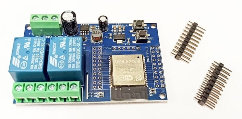 Moduł ESP32 WIFI + Bluetooth, 2 przekaźniki