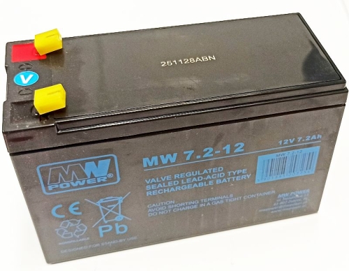 MW 7,2-12 akumulator żelowy AGM 12V