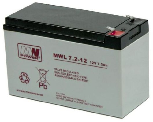 MWL 7,2-12 akumulator żelowy AGM 12V