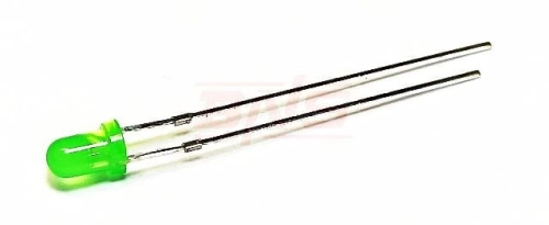 KTL0300JCI dioda LED 3mm zielona dyfuzyjna
