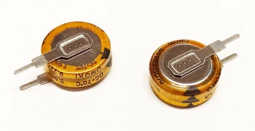 1F 5,5V superkondensator Gold Cap