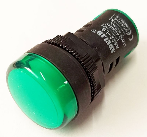 AS22-LSG-24 kontrolka LED zielona 24V
