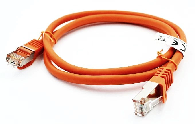 Patchcord RJ45 ekranowany SSTP 6A, długość 0,5m