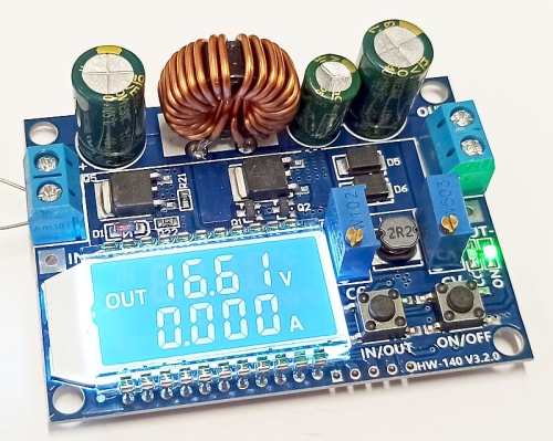 Przetwornica Step-Up / Step-Down wyświetlacz LCD