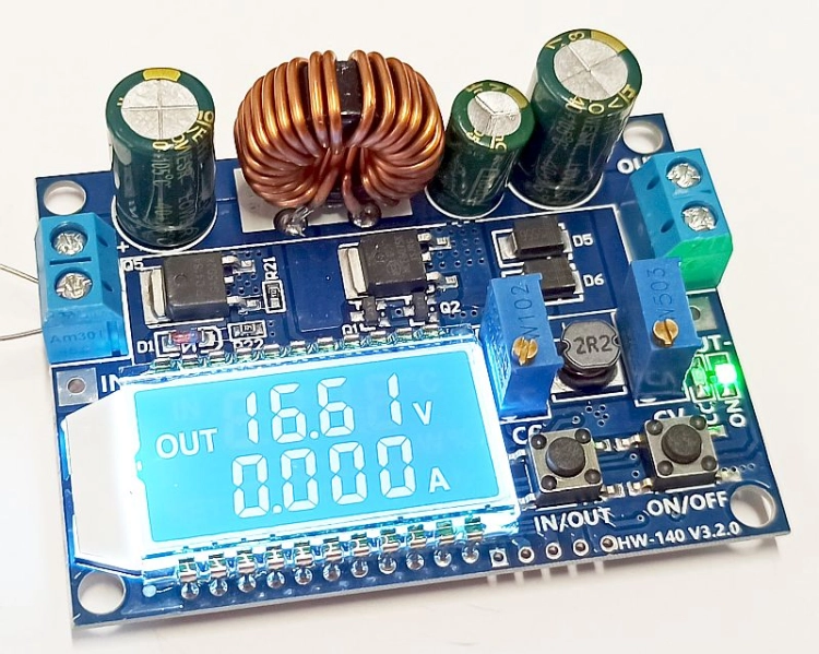 Przetwornica Step-Up / Step-Down wyświetlacz LCD
