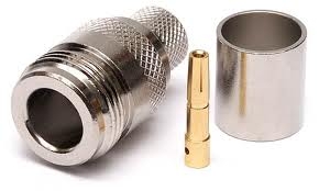 N gniazdo zaciskane kabel RG58