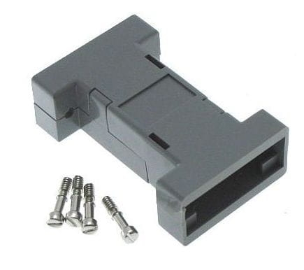Obudowa plastikowa skręcana D-sub 9-pin D09/09HP4 podwójna