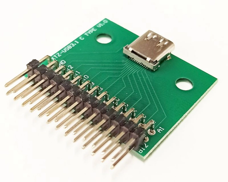 USB typ C 3.1 gniazdo do płytki prototypowej