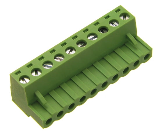 TBMF 5112R listwa zaciskowa żeńska 12pin; raster 5,08mm