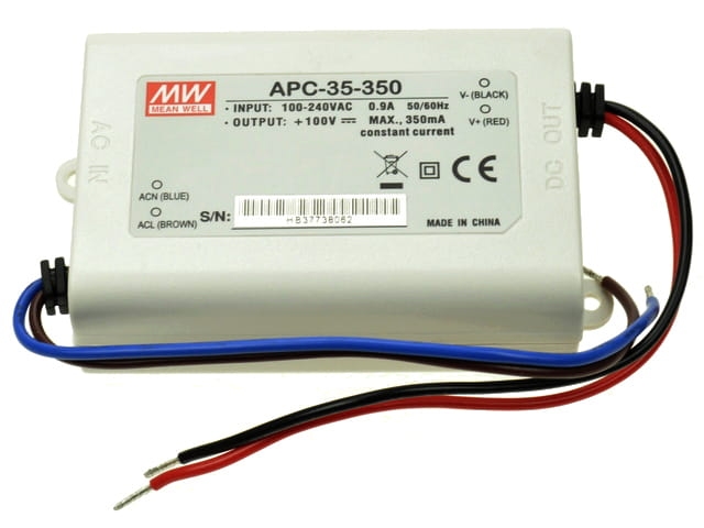 APC-35-350 zasilacz impulsowy do LED  28-100V