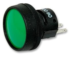 ITW 76-9113 przełącznik monostabilny zielony