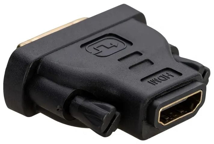 Adapter HDMI gniazdo / DVI wtyk
