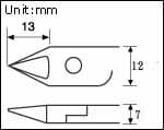 1PK-717 precyzyjne obcinaczki boczne
