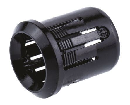 RTF1090 oprawka diody LED 10mm, plastikowa - wypukła