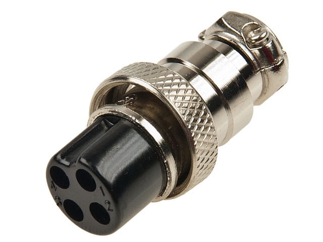 Złącze przemysłowe 4 pin gniazdo