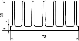 Radiator aluminiowy A5723/5