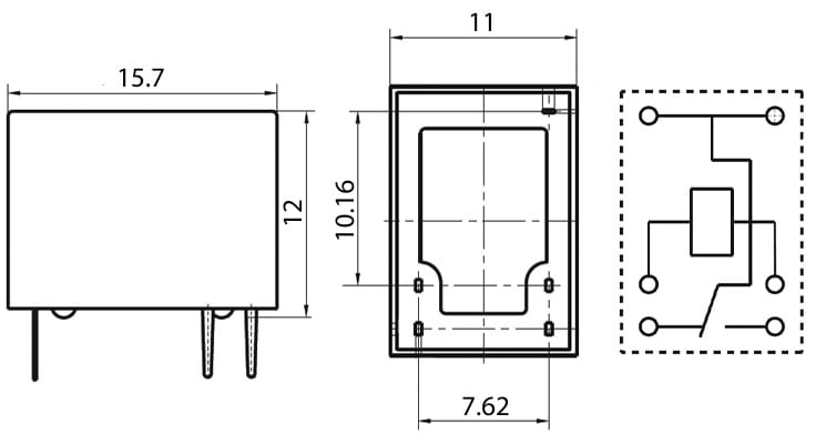 N4100CHS-12; przekaźnik elektromagnetyczny