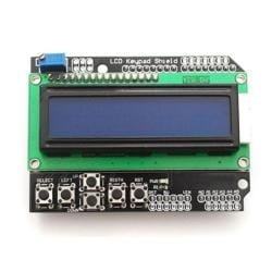 Shield wyświetlacz LCD 2x16 niebieski z klawiaturą