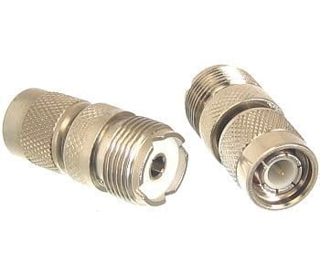 Adapter - przejściówka TNC wtyk / UHF gniazdo