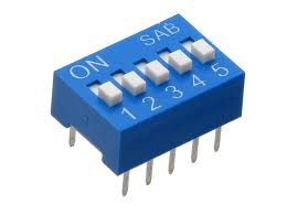 DIP5 dip switch 5 przełącznik