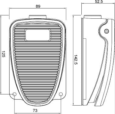 FS-3 przełącznik nożny